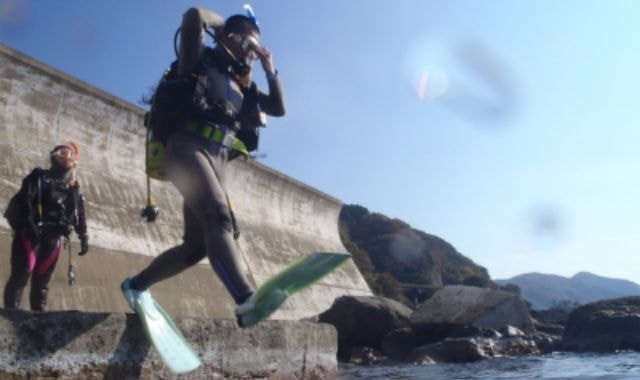 オープンウォータダイバー海洋実習